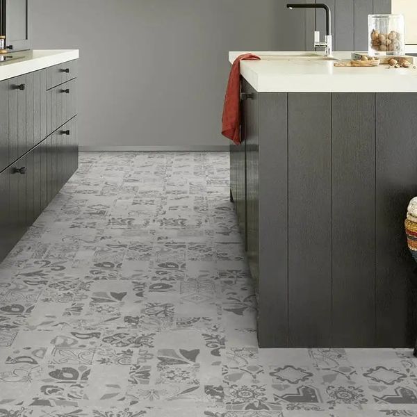 Вініл Tarkett Elegance Rigid 55 Medina Grey 280008018 &mdash; фото ламінату
