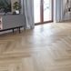 Вініл Unilin Divino Major Oak 53452 Herringbone 53452HB &mdash; фото в інтер'єрі 2