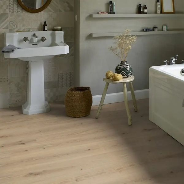 Вініл Tarkett Elegance Rigid 55 Delicate Oak Natural 280007014 &mdash; фото ламінату